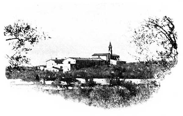 View of the Convent of San Domenico near Fiesole. View of the Convent of San Domenico near Fiesole.