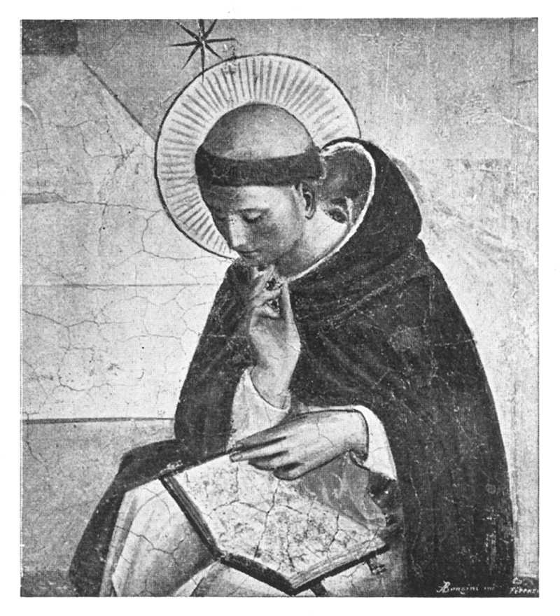 St. Dominic, from the fresco of "Christ at the Pretorium" St. Dominic, from the fresco of "Christ at the Pretorium"