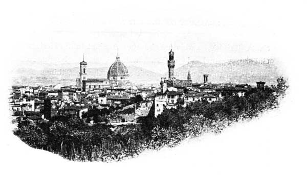 View of Florence. View of Florence.