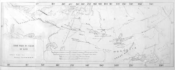 Map of journey