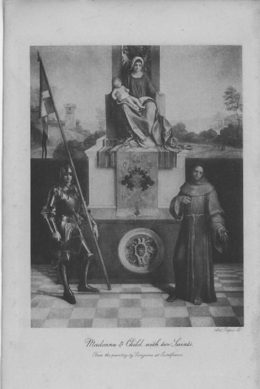 Madonna & Child with two Saints. Madonna & Child with two Saints.