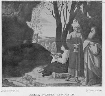 AENEAS, EVANDER, AND PALLAS AENEAS, EVANDER, AND PALLAS