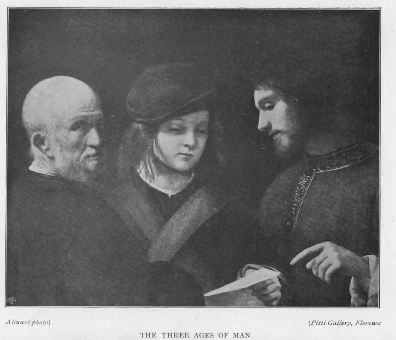 THE THREE AGES OF MAN THE THREE AGES OF MAN