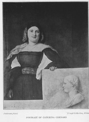 PORTRAIT OF CATERINA CORNARO PORTRAIT OF CATERINA CORNARO