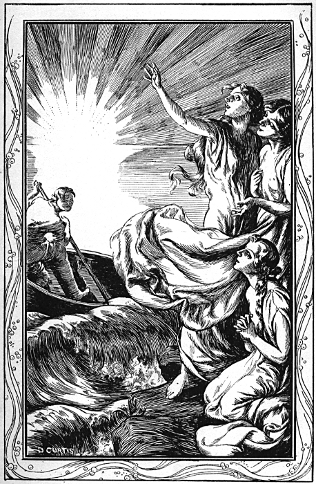 Civil and the three sea maidens. Civil and the three sea maidens.