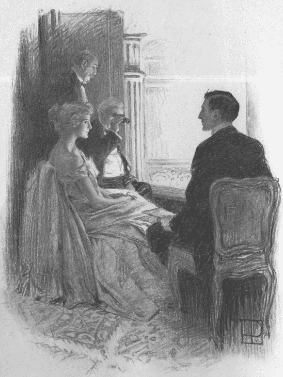 Illustration: Her eyes widened; in her accent was wonder Page 75