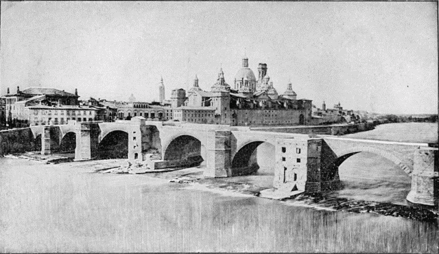 THE CITY OF SARAGOSSA. Illustration: THE CITY OF SARAGOSSA.