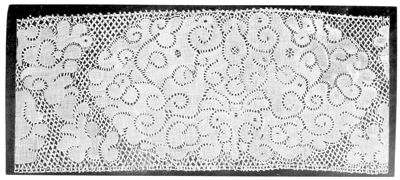 Densely worked lace Densely worked lace