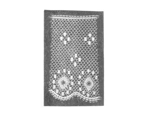 Lace with small filled rectangles Lace with small filled rectangles