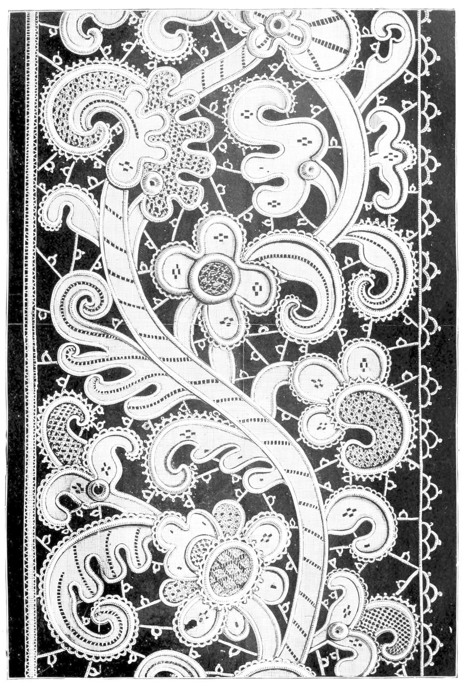 Foliage and flowers in relief Foliage and flowers in relief