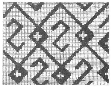 Blace lace reversed S shapes Blace lace reversed S shapes
