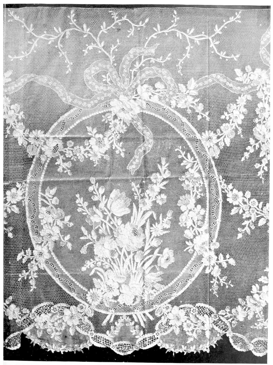 Elaborate floral lace