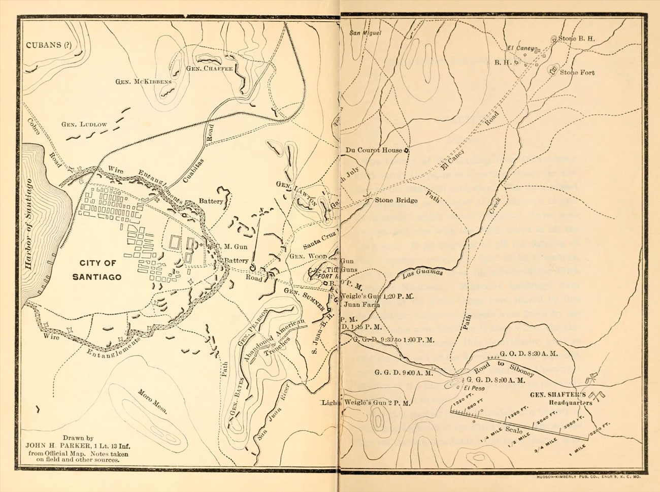 Illustration: Map—Santiago and Surrounding Area.