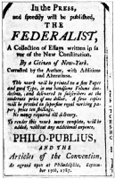 An Advertisement of _The Federalist_ An Advertisement of _The Federalist_