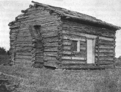 A Log Cabin—Lincoln's Birthplace A Log Cabin—Lincoln's Birthplace
