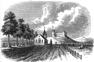 Old Dutch Fort and English Church Near Albany Old Dutch Fort and English Church Near Albany