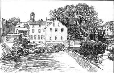 A New England Mill Built in 1793 A New England Mill Built in 1793