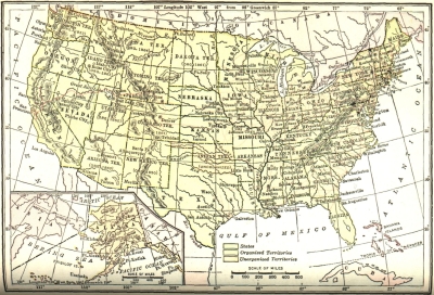 United States in 1870 United States in 1870
