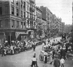 An East Side Street in New York An East Side Street in New York