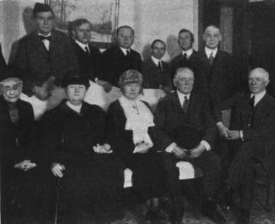Conference of Men and Women Delegates at a National Convention in 1920 Conference of Men and Women Delegates at a National Convention in 1920