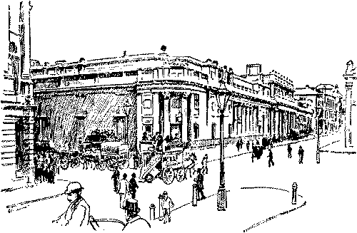 The Bank of England, showing the Threadneedle Street entrance. The Bank of England, showing the Threadneedle Street entrance.