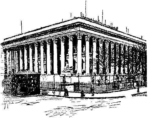 The Paris Bourse. The Paris Bourse.