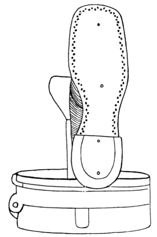 Building the heel Building the heel