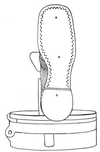 Heel and sole nailed Heel and sole nailed