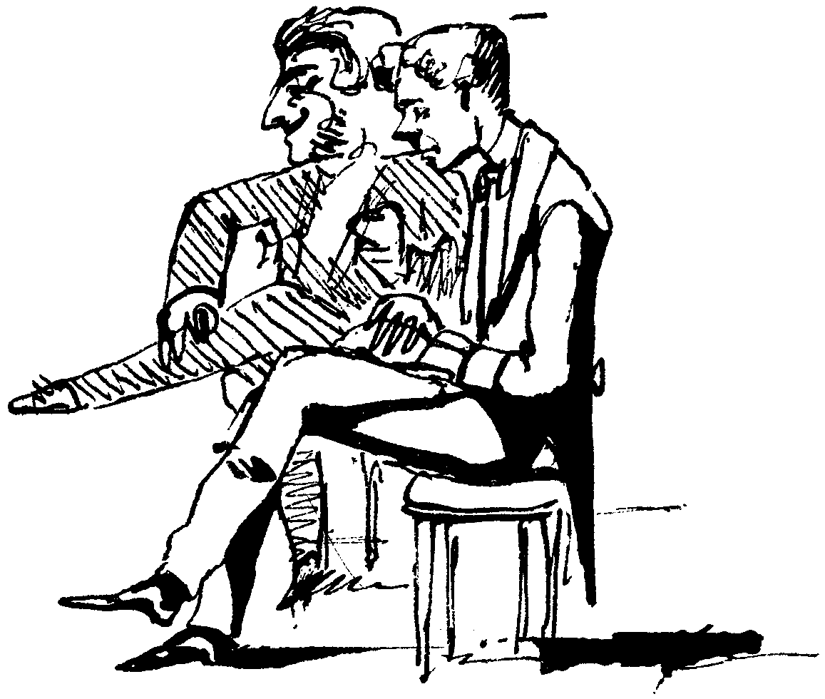 'The height of enjoyment.<br /> Rag thinking of his eyes, in a pair of tight boots, with Bobtail whispering: 'Say something clever, you stupid muff!''