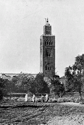 THE KUTOBEA, MARRAKESH. THE KUTOBEA, MARRAKESH.
