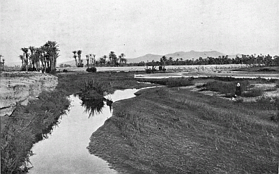 THE RIVER TENSIF OUTSIDE MARRAKESH. THE RIVER TENSIF OUTSIDE MARRAKESH.