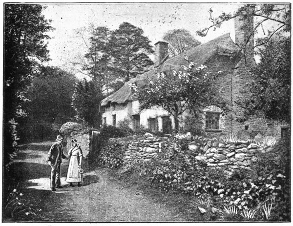 A WEST COUNTRY COTTAGE. A WEST COUNTRY COTTAGE.