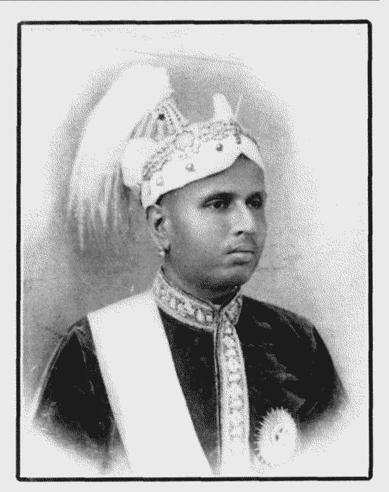 Maharajah Of Travancore. Maharajah Of Travancore.