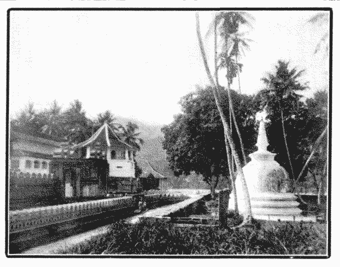 Temple Of Buddha's Tooth, Ceylon. Temple Of Buddha's Tooth, Ceylon.