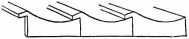 Fig. 74.—Yedo-gawara, or Yedo-tile eaves.