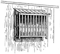 Fig. 262.—Barred opening in a fence.
