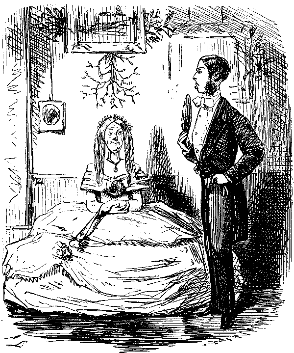 Man and woman talking.