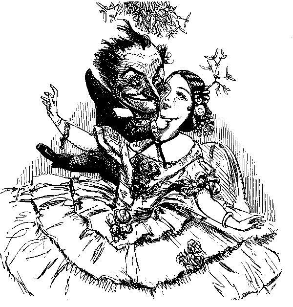 Mr. P with young lady