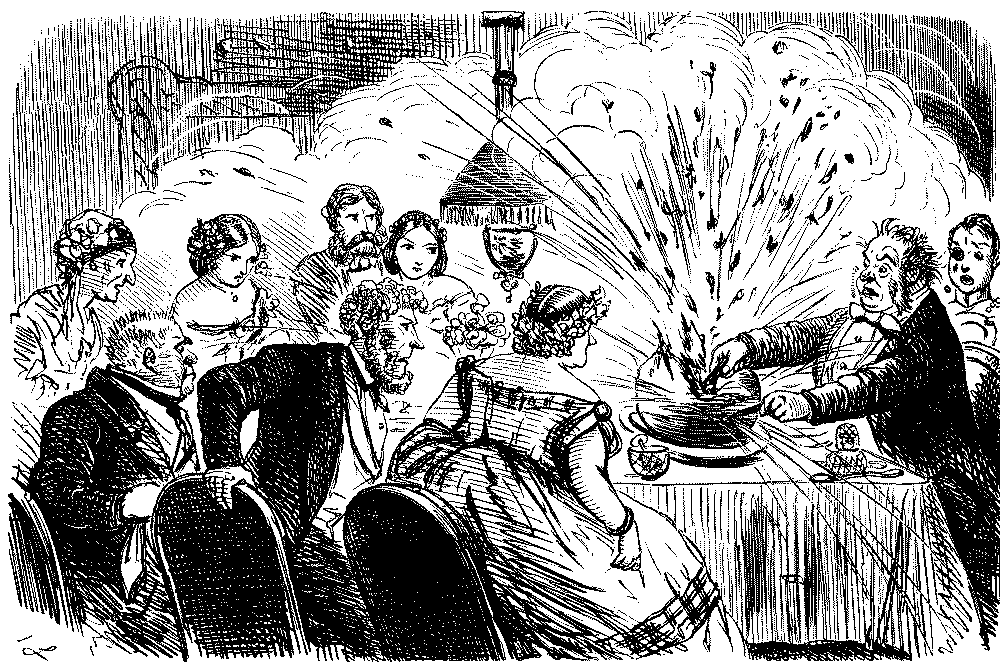 Exploding haggis.