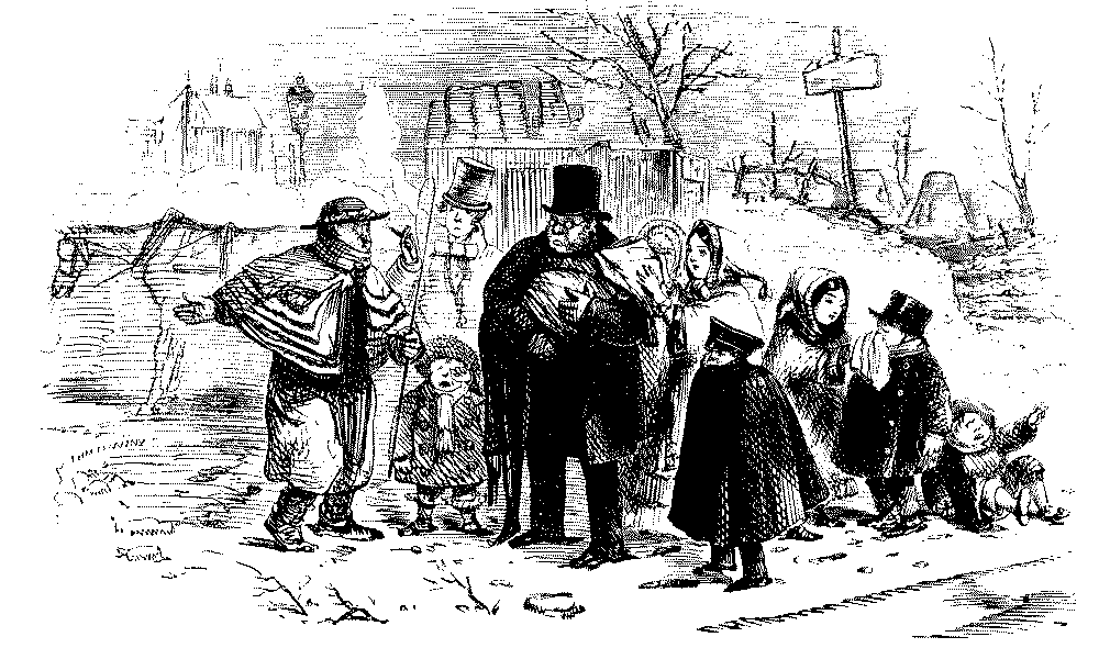 Man with several children.