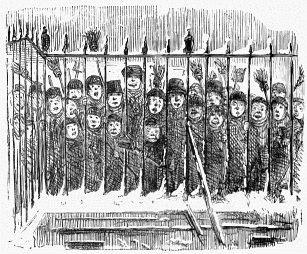 Large group of snow clearers.