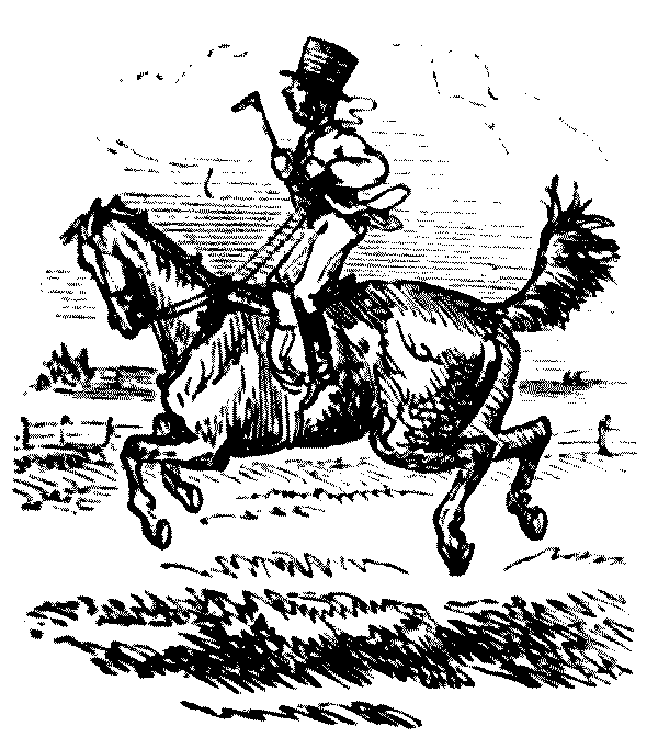 Runaway horse.