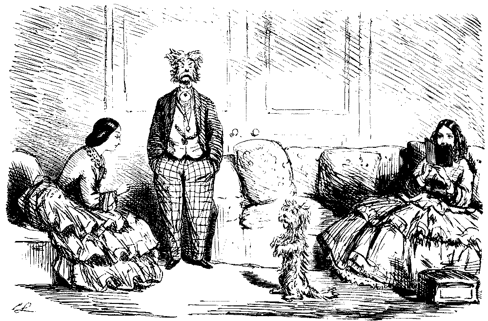 Man talking about a dog.