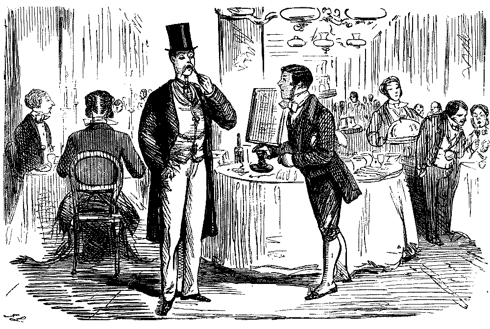 dining room of club.