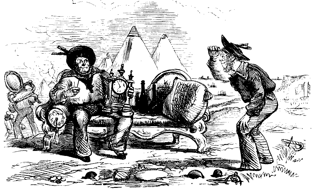 Sailors with looted trophies