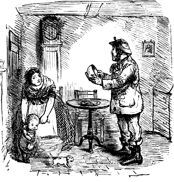 Miner talking to his wife.