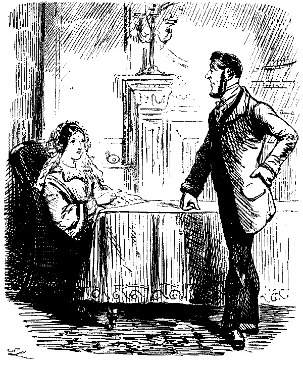 Man being interviewed for a servant position.