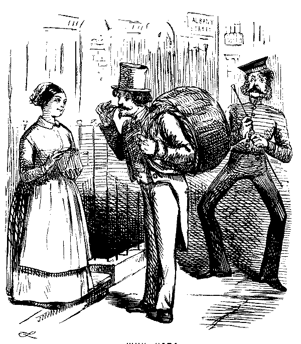 Competion for the favours of a lady.