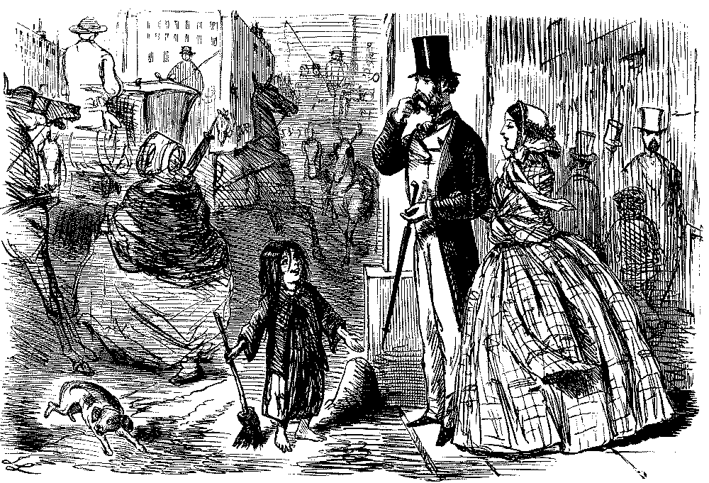 urchin, speaking to military figure.