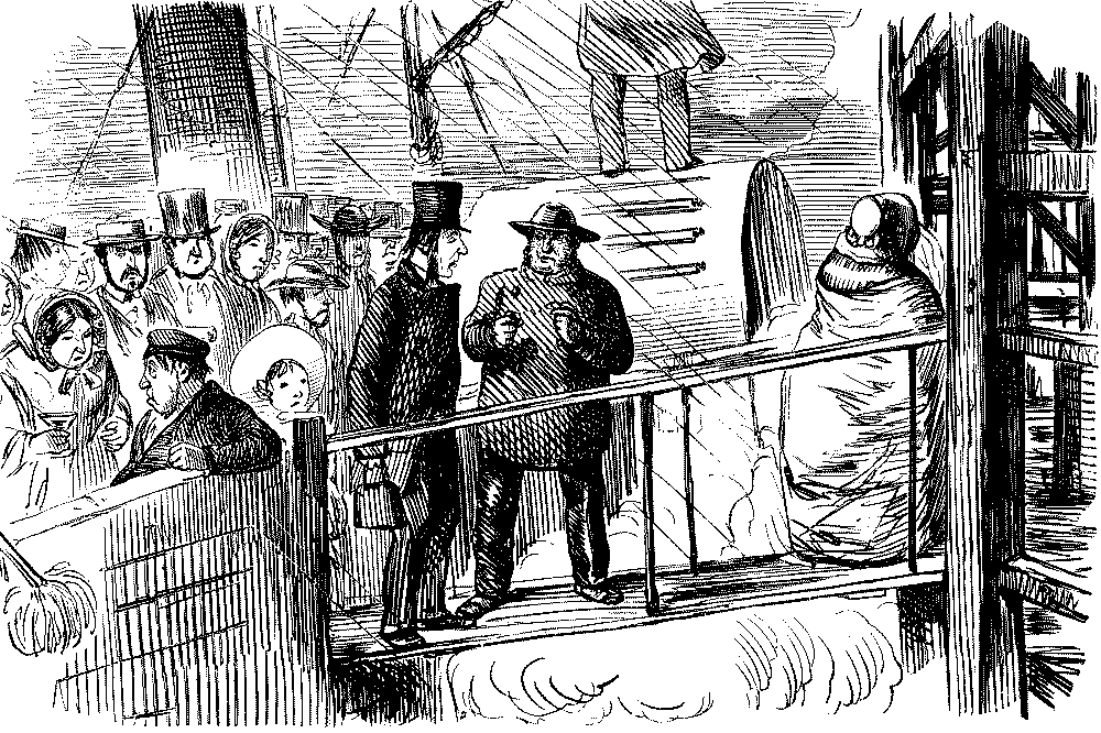 Arriving on shore after a rough passage.